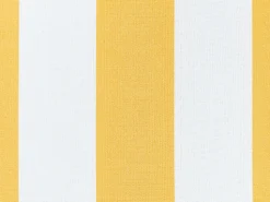 Sitzkissen Fur Stuhl Tolve 6Er Set Gelb / Weis Gestreift 31 X 39 X 5 Cm