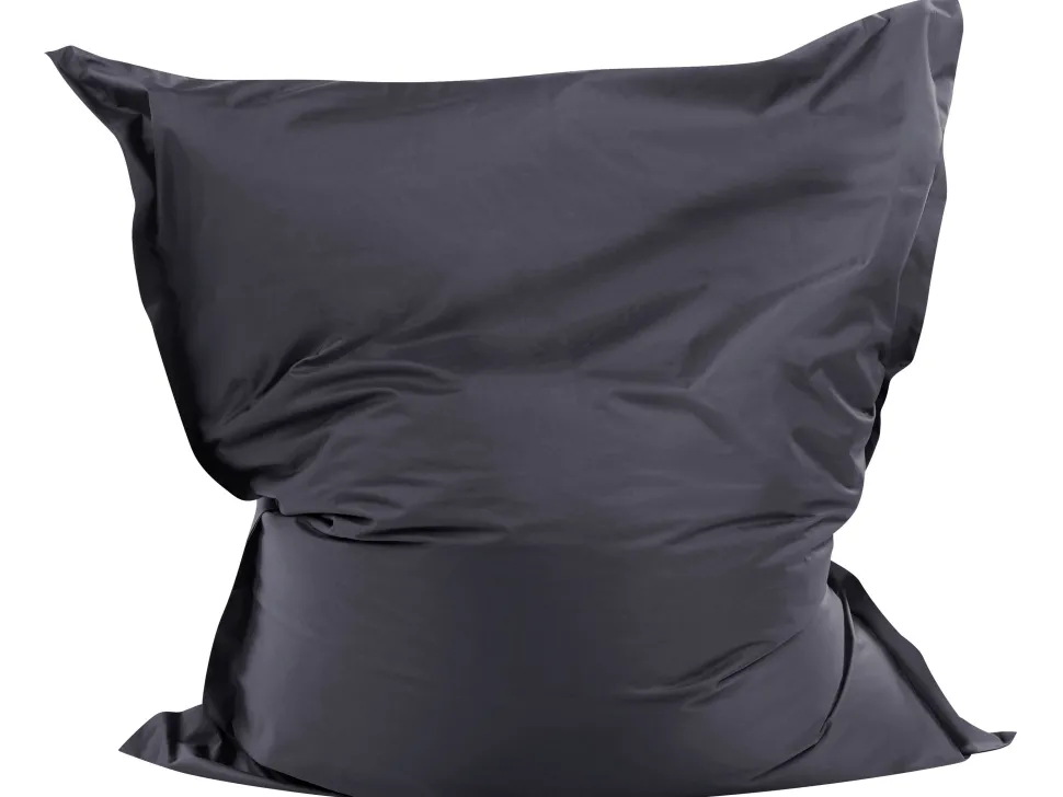 Sitzsack Mit Innensack Fur In- Und Outdoor 140 X 180 Cm Schwarz Fuzzy