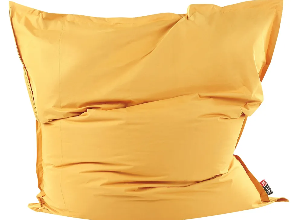 Sitzsack Mit Innensack Fur In- Und Outdoor 180 X 230 Cm Gelb Fuzzy