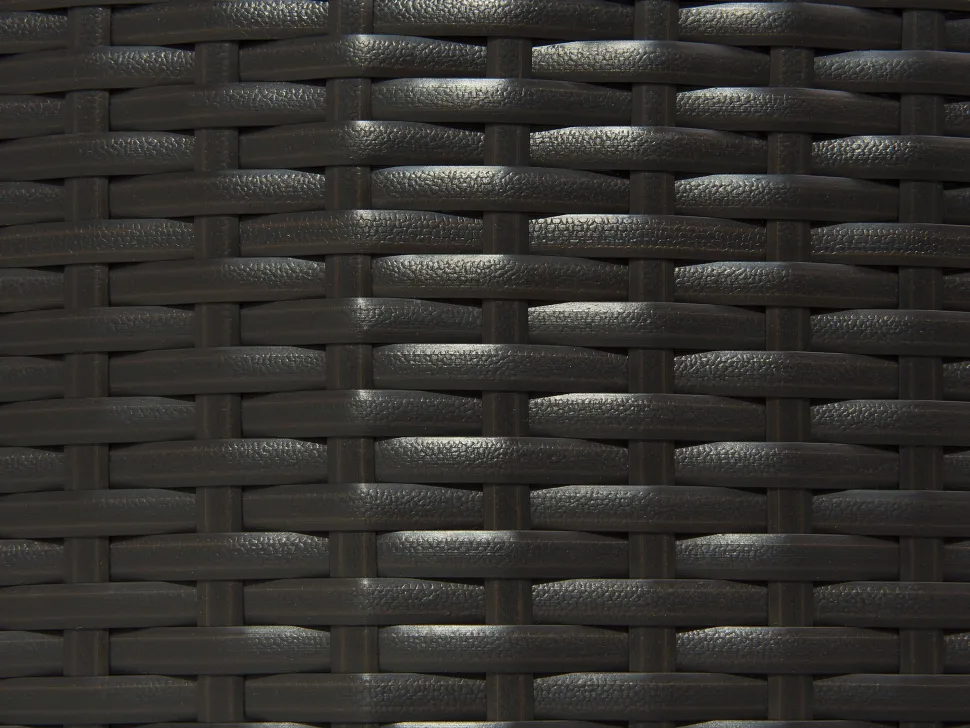Sonneninsel Rattan Dunkelbraun Sonnendach Cremeweis Sylt Lux