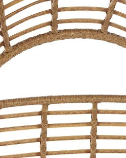 Sonneninsel Rattan Naturlich Kissen Weis Lido