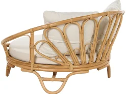 Sonneninsel Rattan Naturlich Auflagen Beige 2Er Set Rossano