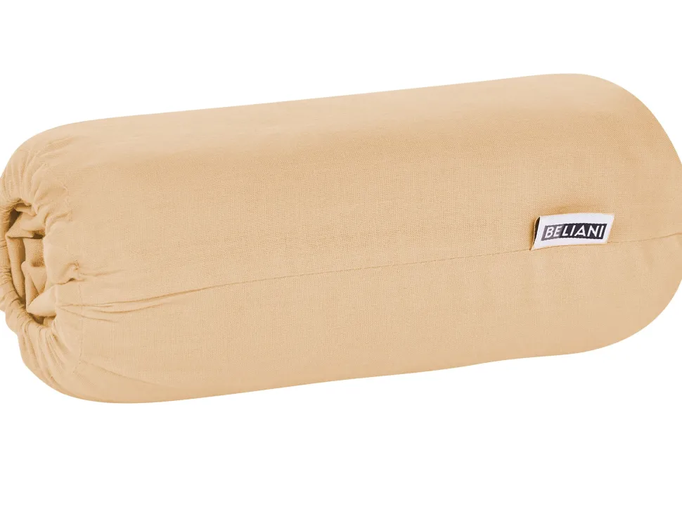 Spannbettlaken Baumwolle Sandbeige 200 X 200 Cm Janbu