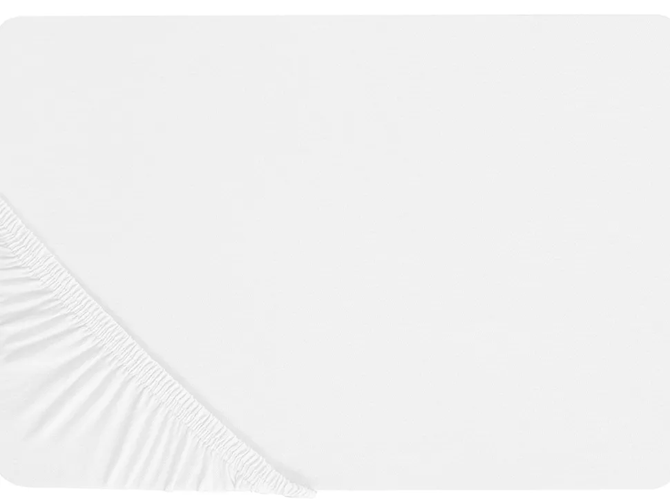 Spannbettlaken Baumwolle Weis 200 X 200 Cm Janbu