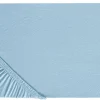 Spannbettlaken Hellblau Baumwolle 90 X 200 Cm Hofuf