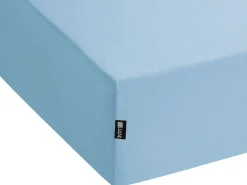 Spannbettlaken Hellblau Baumwolle 90 X 200 Cm Hofuf