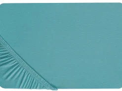 Spannbettlaken Turkis Baumwolle 90 X 200 Cm Hofuf