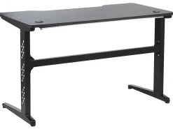Spieltisch Schwarz 120 X 60 Cm Rgb Led-Beleuchtung Dexter