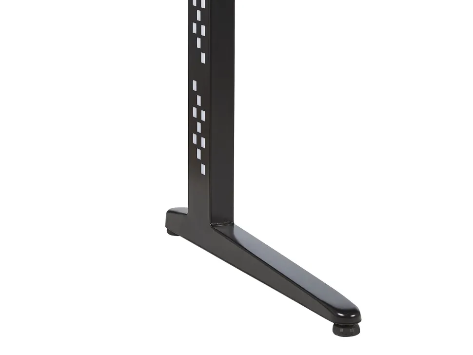 Spieltisch Schwarz 120 X 60 Cm Rgb Led-Beleuchtung Dexter