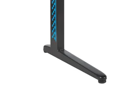 Spieltisch Schwarz 120 X 60 Cm Rgb Led-Beleuchtung Doran