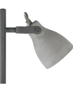 Stehlampe Beton Hellgrau 163 Cm Glockenform Mistago