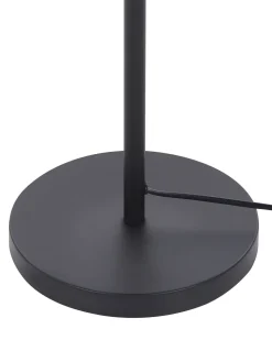 Stehlampe Gold / Schwarz 148 Cm Rund Senette