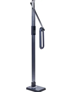 Stehlampe Led Dunkelgrau 144 Cm Rechteckig Aquarius