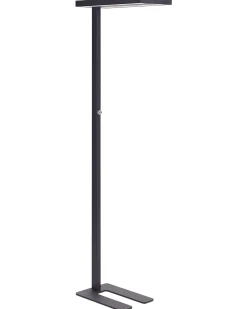 Stehlampe Led Metall Schwarz 197 Cm Rechteckig Taurus
