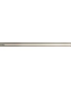 Stehlampe Led Metall Silber 194 Cm Rechteckig Sagitta