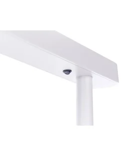 Stehlampe Led Metall Weis 186 Cm Rechteckig Perseus