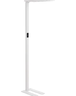 Stehlampe Led Metall Weis 196 Cm Rechteckig Orion