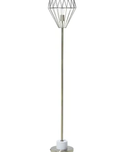 Stehlampe Messing 160 Cm Gitter Mooni