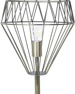 Stehlampe Messing 160 Cm Gitter Mooni