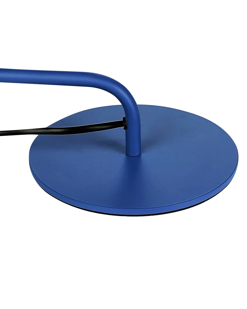 Stehlampe Metall Dunkelblau 154 Cm Kegelform Rimava