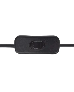 Stehlampe Metall Messing / Schwarz 107 Cm Oval Gitter-Design Kamini
