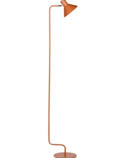 Stehlampe Metall Orange 154 Cm Kegelform Rimava