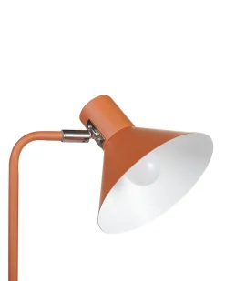 Stehlampe Metall Orange 154 Cm Kegelform Rimava