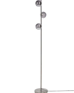 Stehlampe Metall Silber Ramis