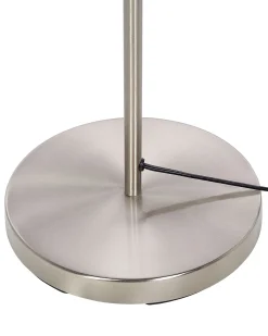 Stehlampe Metall Silber Ramis