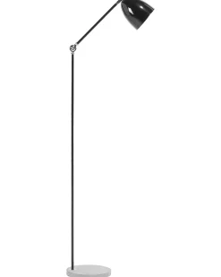 Stehlampe Schwarz 165 Cm Glockenform Chanza