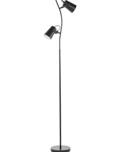 Stehlampe Schwarz 149 Cm Glockenform Flint