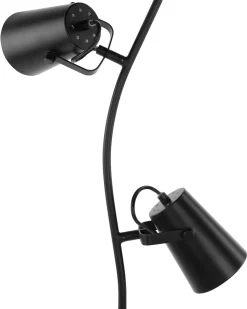 Stehlampe Schwarz 149 Cm Glockenform Flint