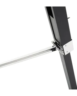 Stehlampe Schwarz 143 Cm Kegelform Madeira