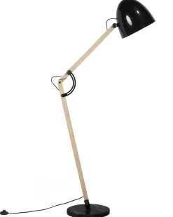 Stehlampe Schwarz 175 Cm Rund Hetton