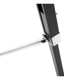 Stehlampe Schwarz 143 Cm Rund Alzette