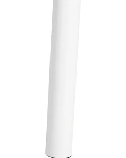 Stehlampe Weis / Gold 170 Cm Rund Thames