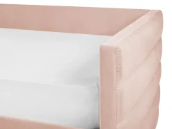 Tagesbett Samtstoff Pastellrosa Mit Bettkasten 90 X 200 Cm Marray