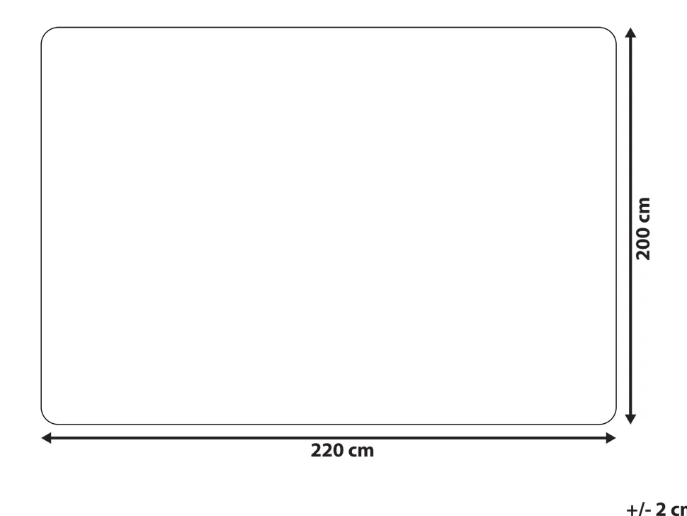 Tagesdecke Felloptik Hellbraun 200 X 220 Cm Delice