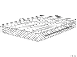 Taschenfederkernmatratze Memory Foam Hart 160 X 200 Cm Abnehmbarer Bezug Glory