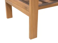 Teewagen Holz Hellbraun Rollbar Rechteckig 47 X 83 Cm Sassari