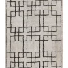 Teppich Baumwolle Beige 160 X 230 Cm Geometrisches Muster Kurzflor Turhal
