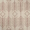 Teppich Baumwolle Beige 200 X 200 Cm Geometrisches Muster Kurzflor Akoren