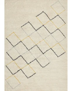 Teppich Baumwolle Beige 160 X 230 Cm Tezpur