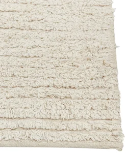 Teppich Baumwolle Beige 160 X 230 Cm Tezpur