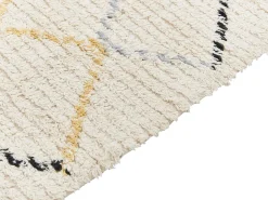 Teppich Baumwolle Beige 160 X 230 Cm Tezpur