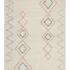 Teppich Baumwolle Beige 160 X 230 Cm Geometrisches Muster Guwahati