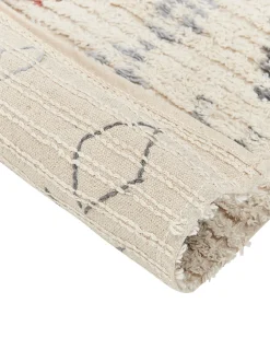 Teppich Baumwolle Beige 160 X 230 Cm Dispur