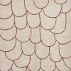 Teppich Baumwolle Beige / Braun 200 X 200 Cm Geometrisches Muster Kurzflor Avdan