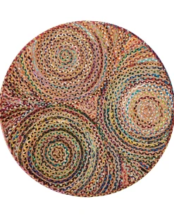 Teppich Baumwolle Bunt 140 Cm Yenice