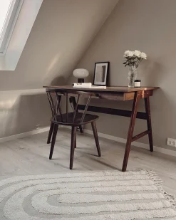 Teppich Baumwolle Hellbeige 80 X 150 Cm Geometrisches Muster Fransen Kurzflor Hakkari